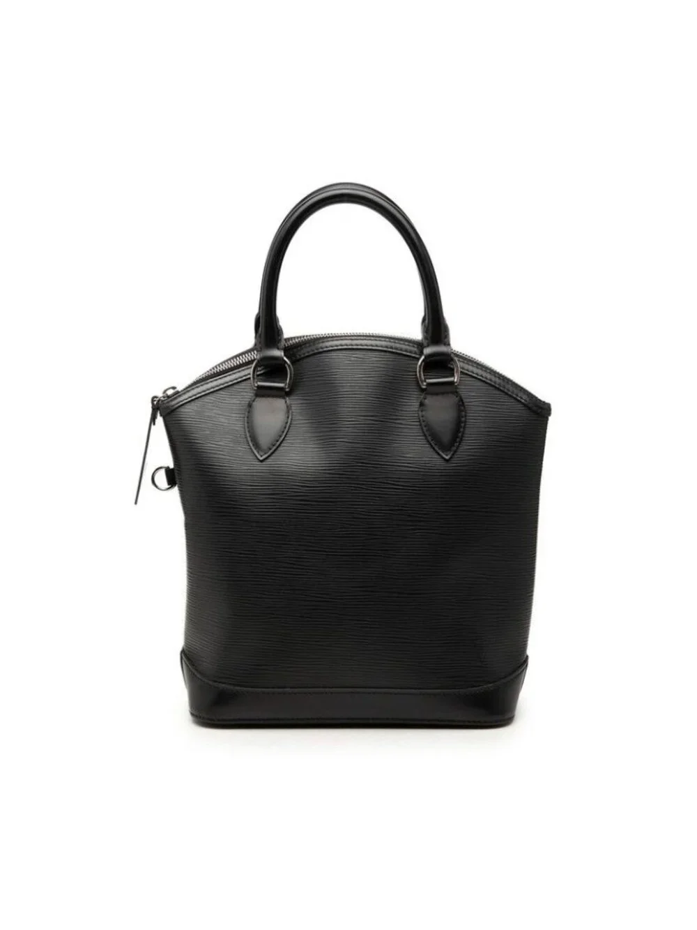 Louis Vuitton Velvet Handbag Noir Black Leather